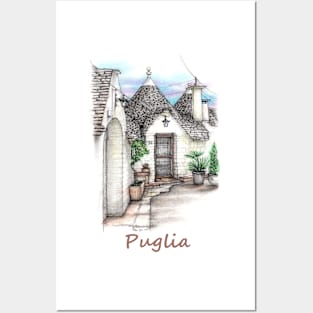 Puglia, Alberobello-BA (Italy) Posters and Art